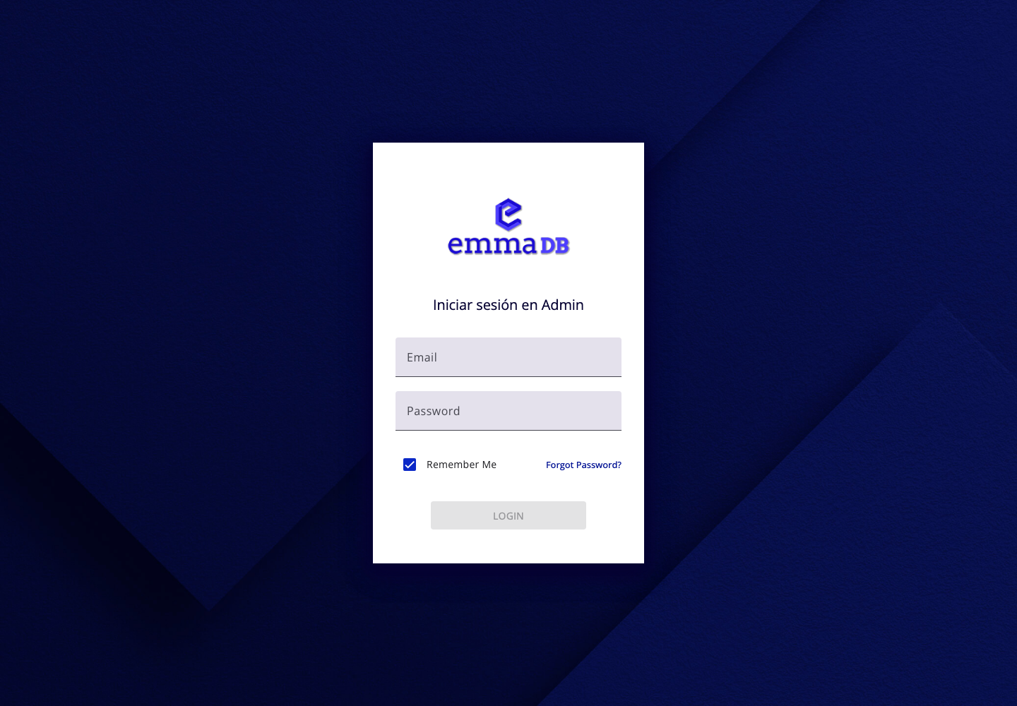 Captura de inicio de sesión