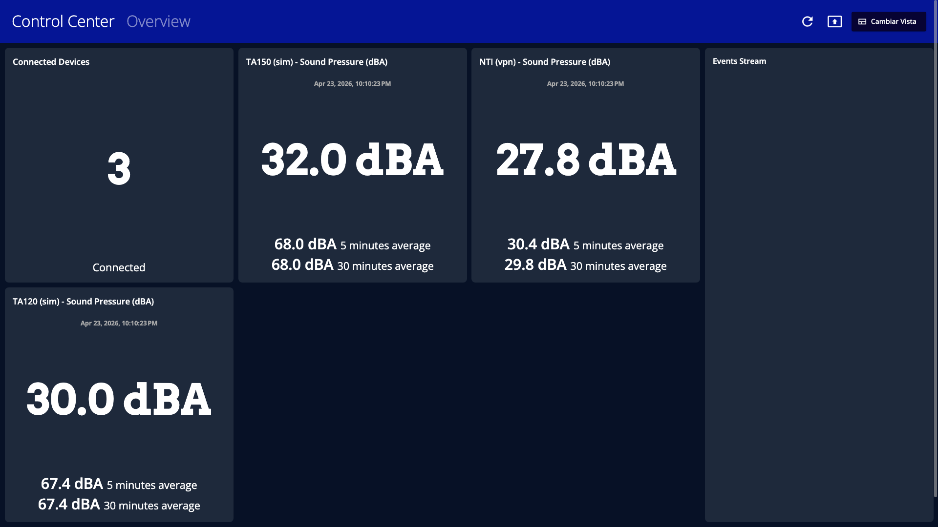 Captura del mode quiosc del tauler